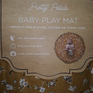 Pretty Petals floral baby play mat